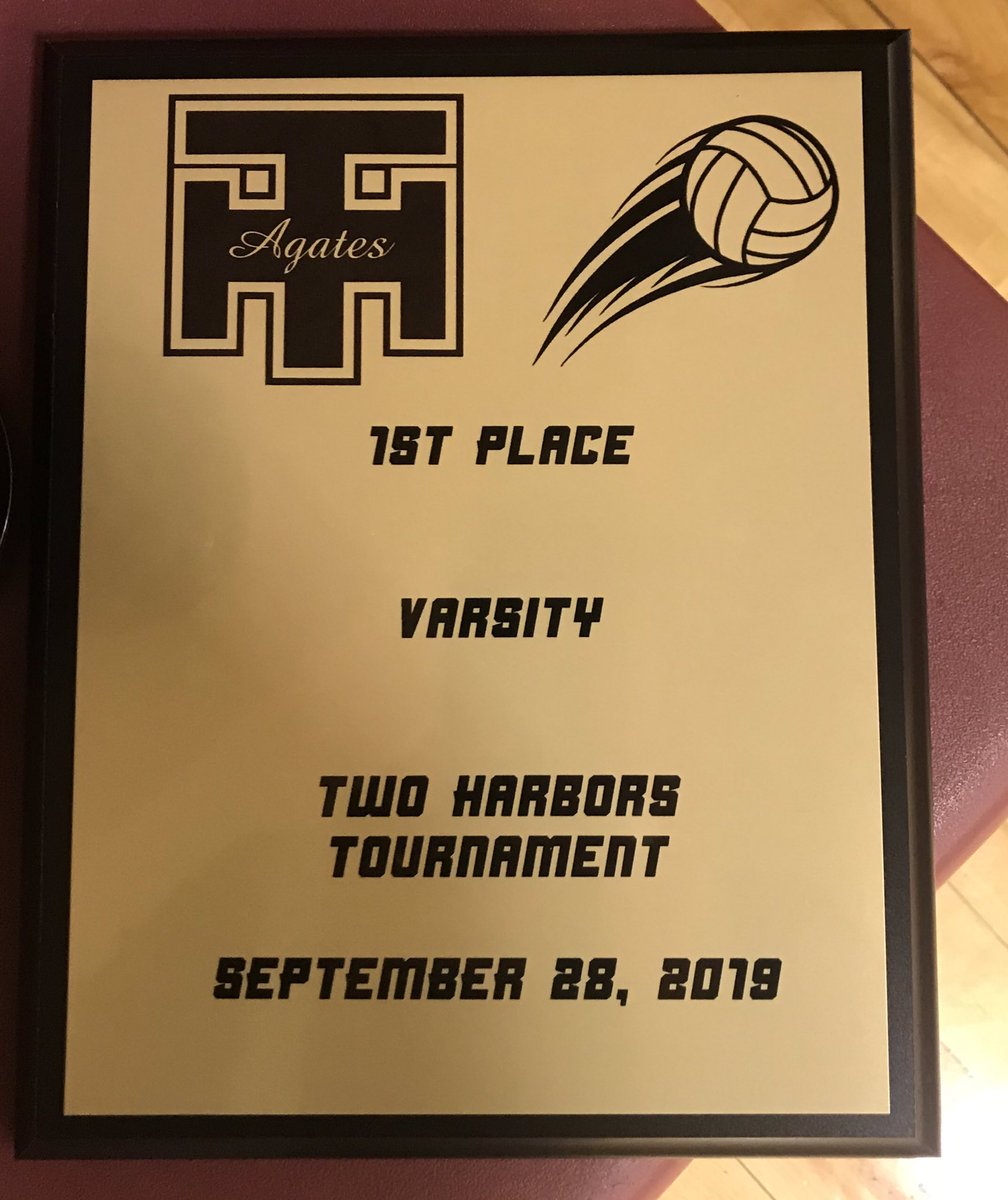 1st Place in Two Harbors today! Go RAILS❤️🏐