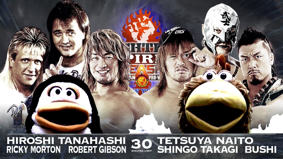 Today. Penguino and I go to the hammerstein in NYC to see NJPW. Have a great weekend. #NjpwFS #njpw #wrestling #ny #nyc