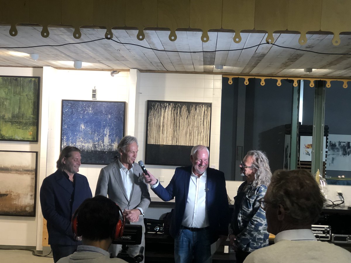 Officiële opening Pop up art Gallery #nettenfabriek