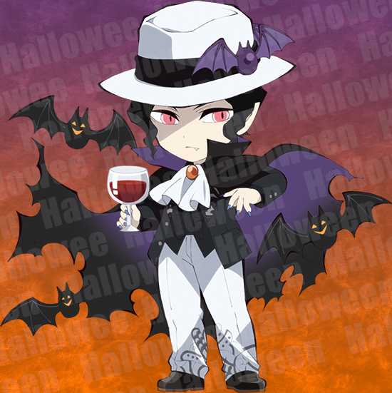 Demon Slayer: Kimetsu no Yaiba Happy Halloween collaboration cafe character...