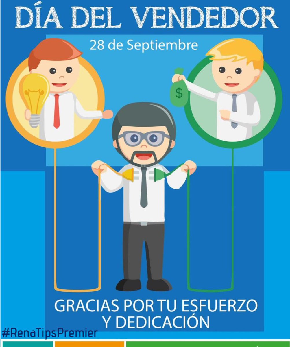 PremierColombia's tweet photo. ¡Feliz día a todos nuestros Representantes de Ventas! 🎉

#RenaTipsPremier https://t.co/a8VzIqEus1