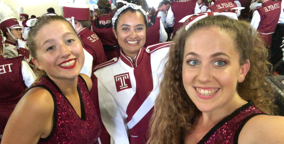 #TUTuff #templetuff Ready for Pre Game!!