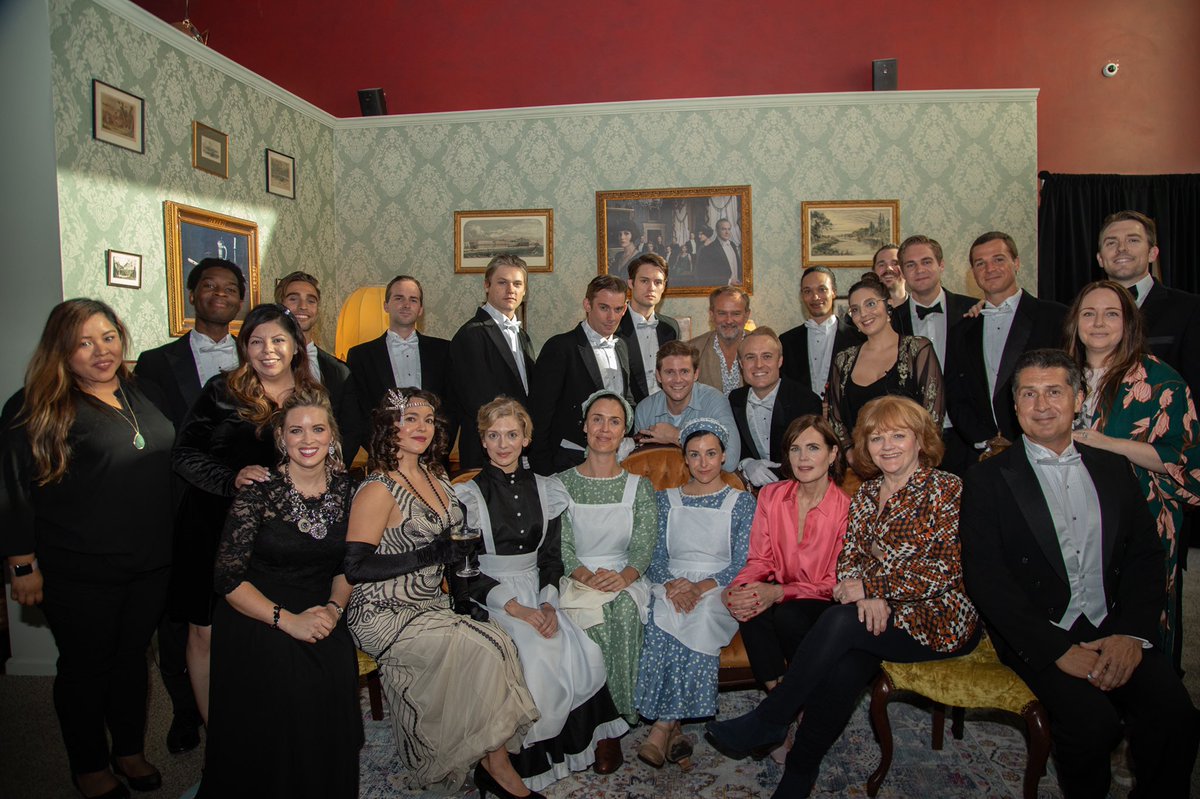 A few shots from an unforgettable time creating the <a href="/DowntonAbbey/">Downton Abbey</a> Experience with <a href="/ArcLightCinemas/">ArcLight Cinemas</a> and <a href="/FocusFeatures/">Focus Features</a>! Thank you to all the cast and crew &amp; to @hughbon <a href="/ElizabethMcGov/">Elizabeth McGovern 🇺🇦</a> <a href="/Allenleech/">Allen Leech</a> &amp; <a href="/lesley_nicol/">Lesley Nicol 💙</a> for taking the time to visit the set! That was a special moment! ✨