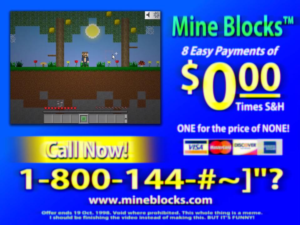 Mine Blocks on X: Well the day is here - Flash is gone. And so ends the  almost 10-year long era of Mine Blocks Classic. <3 But hey I'm excited  for what
