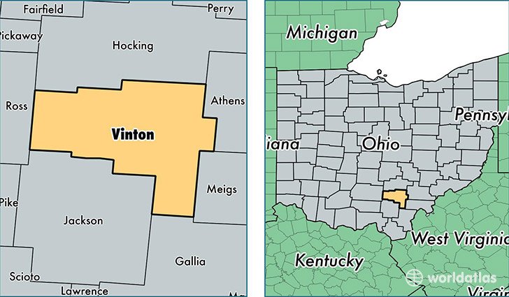 posting all the counties of ohio over the course of the next yearstarting with one of everyone's favorites: vinton