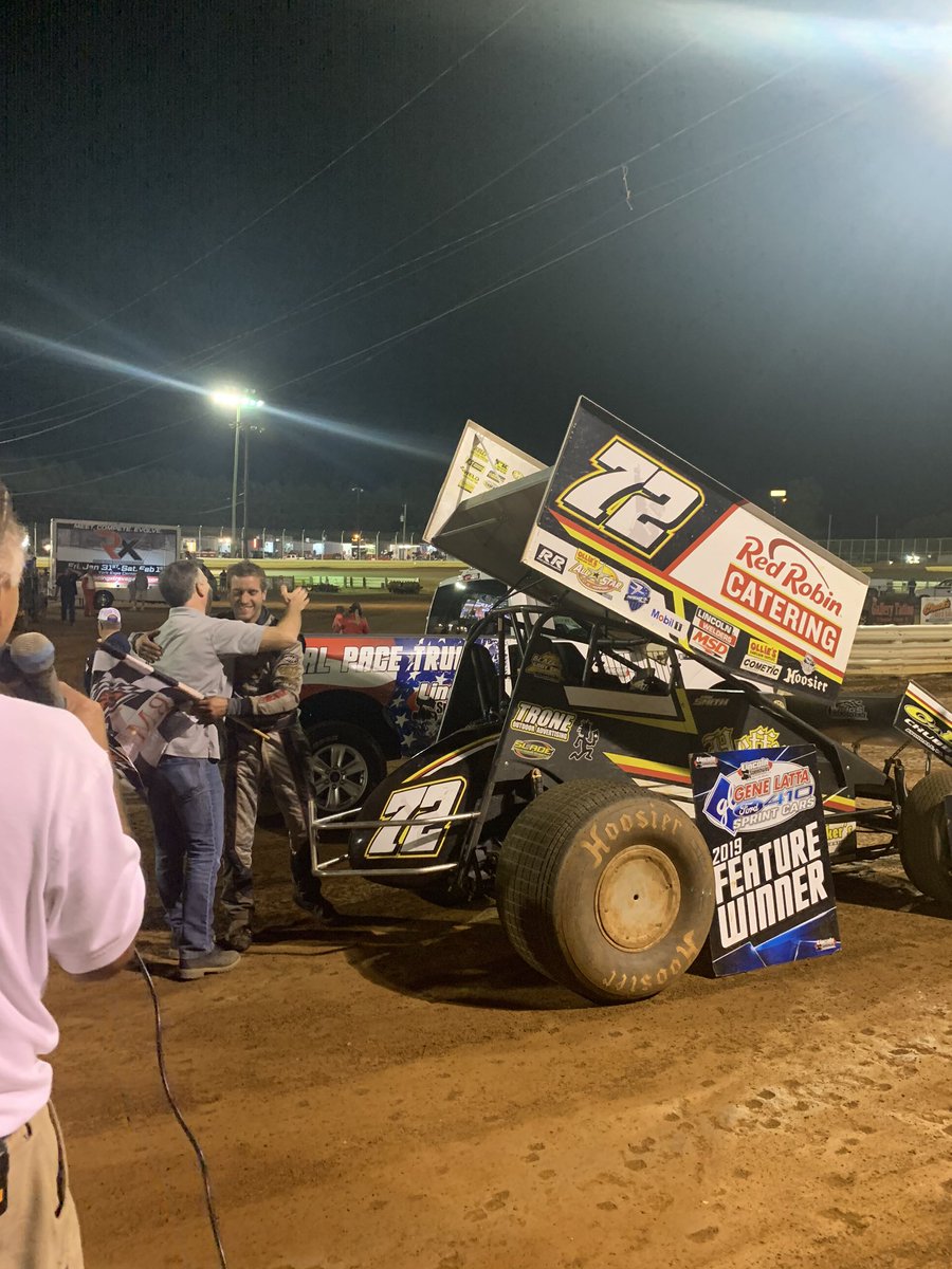 RyanSmithRacing's tweet photo. Got the win @lincolnspeedway!!! https://t.co/GWvK8SXjP4