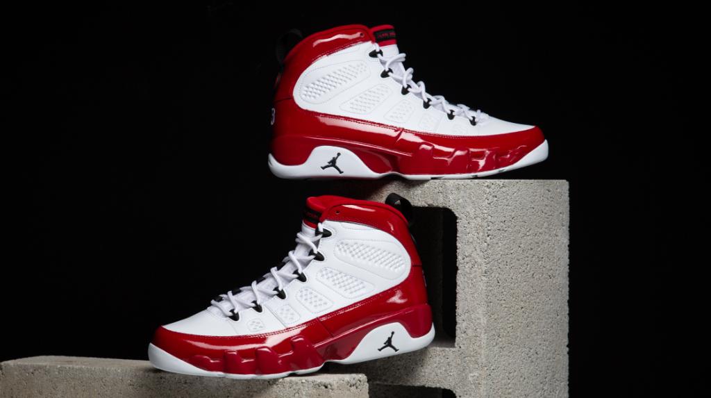 champs red jordans