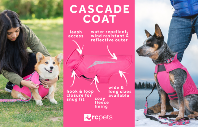 rc pets cascade coat