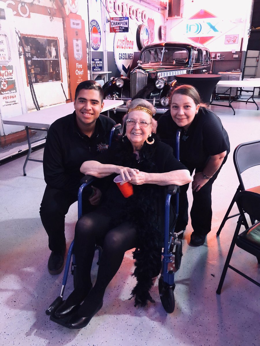 stokelyevents's tweet photo. Happy 90th Wilma/Nanny! We hope you had a great time with us! It was a pleasure getting to know you and your family ❤️ #Tulsa #birthday #Stokely https://t.co/705DsQpqnJ