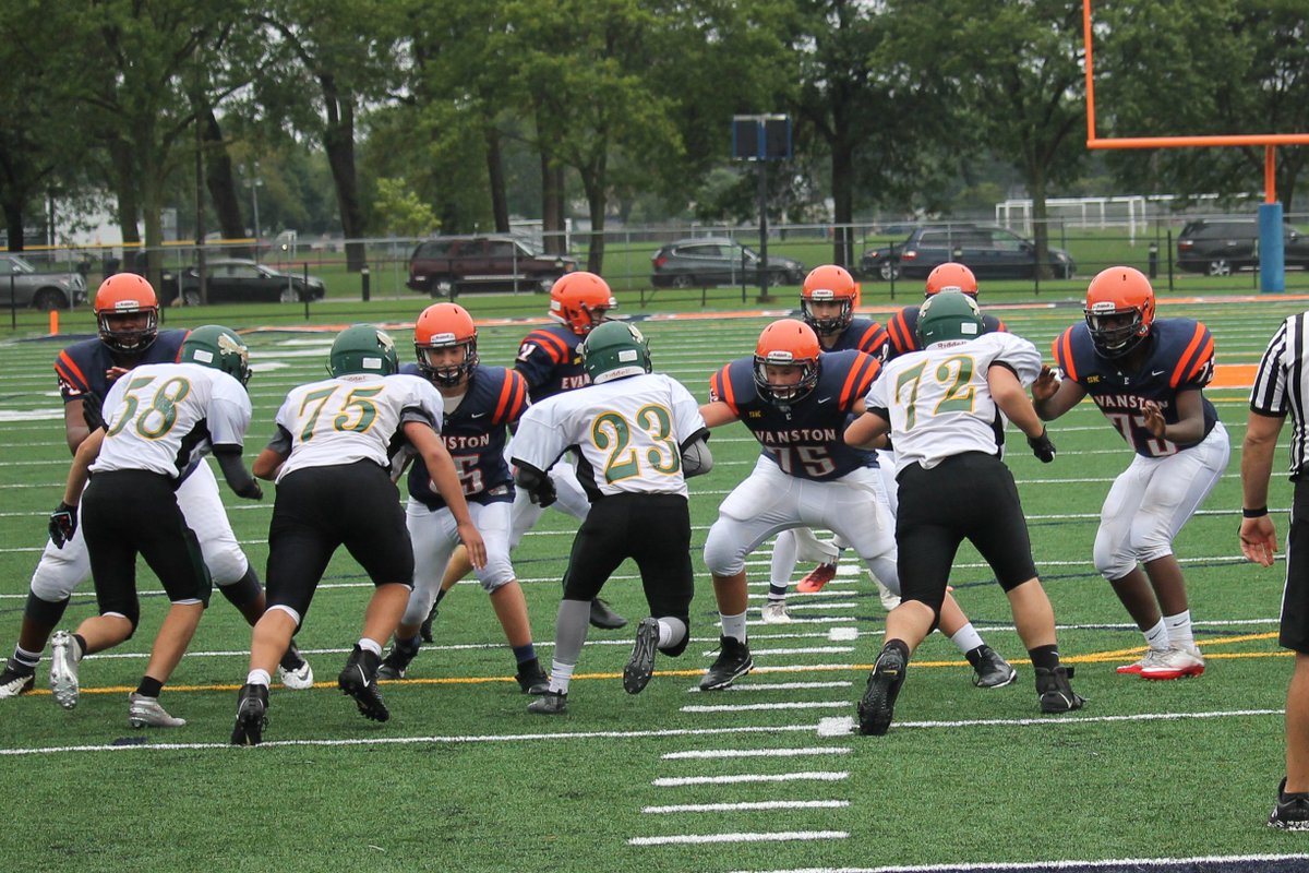 tnapper's tweet image. ETHS Frosh football (5-0) takes the win over Glenbrook North 50-13. @ETHSports