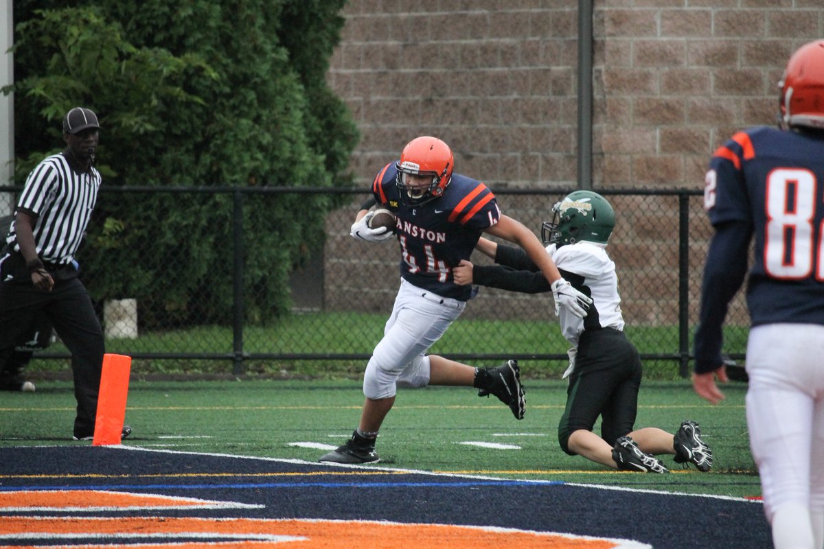 tnapper's tweet image. ETHS Frosh football (5-0) takes the win over Glenbrook North 50-13. @ETHSports