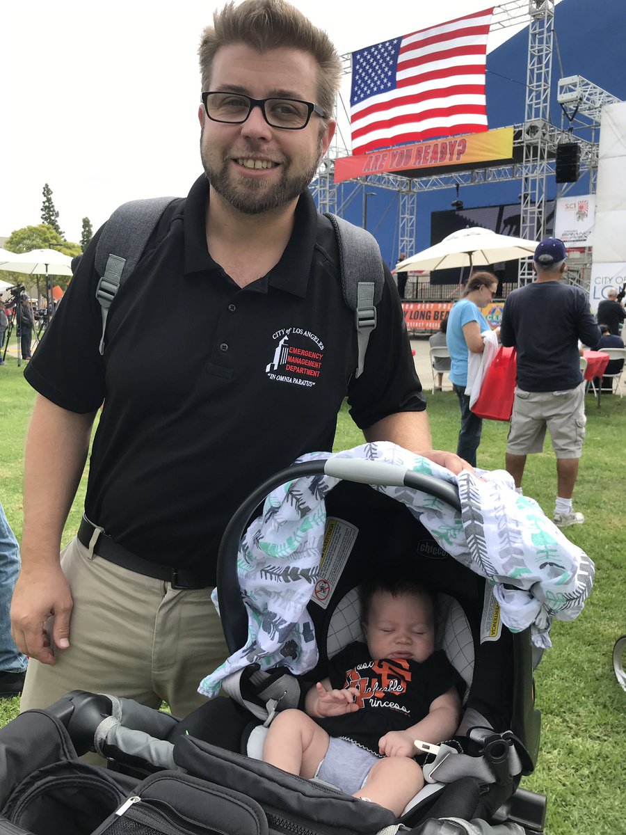 MsJennyNovak's tweet photo. Scarlett attended her first preparedness fair today at CSULB in Long Beach!! It was a great one! @READYLBC @LBFD @LongBeachCity @CSULB @JBintheLBC @CSULBPolice #readylongbeach #lbc #emgtwitter https://t.co/GlzFLG5x0G