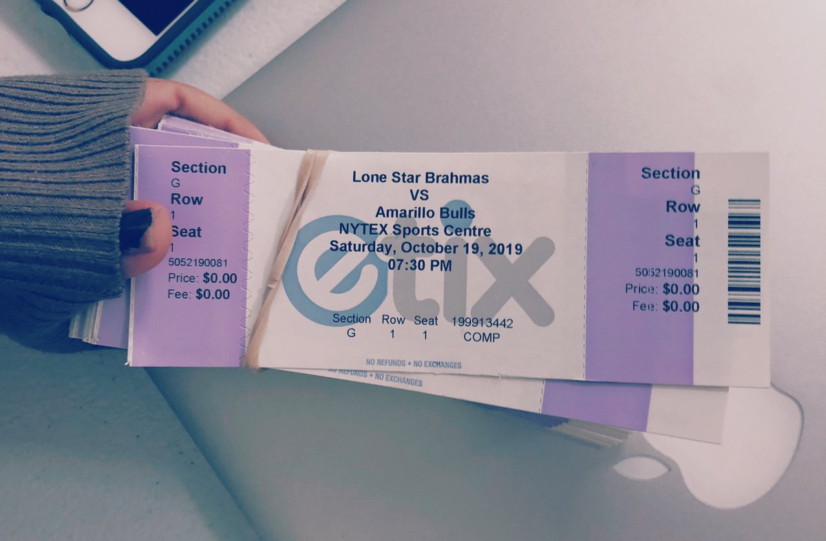 come out to GHS night at the Brahmas game!!! tickets only $10!! $$ supports the senior class🥳