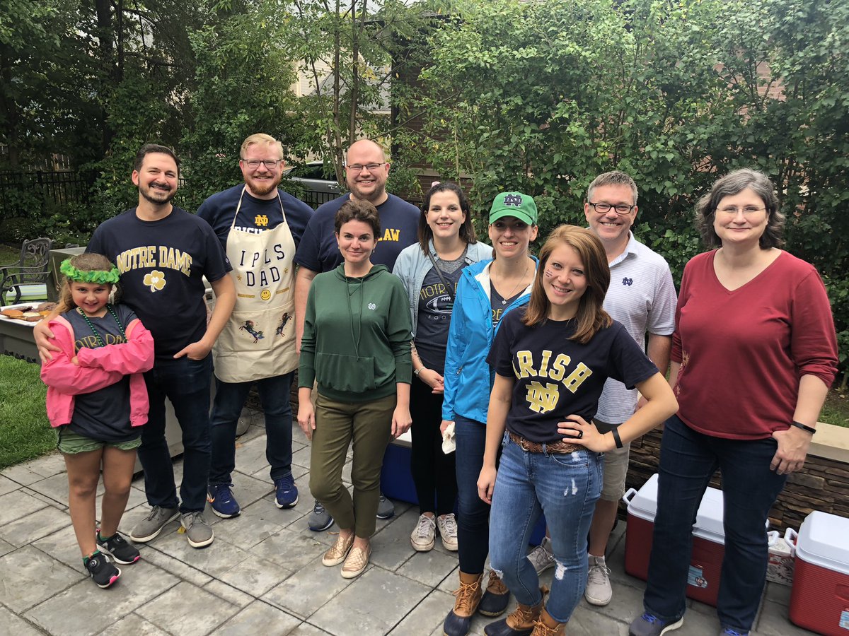 ND_IPLS's tweet photo. The IPLS tailgate was super fun!! Thanks to everyone who came out and an extra special thank you to @hartzog and his family!! https://t.co/2WiclF3aNT
