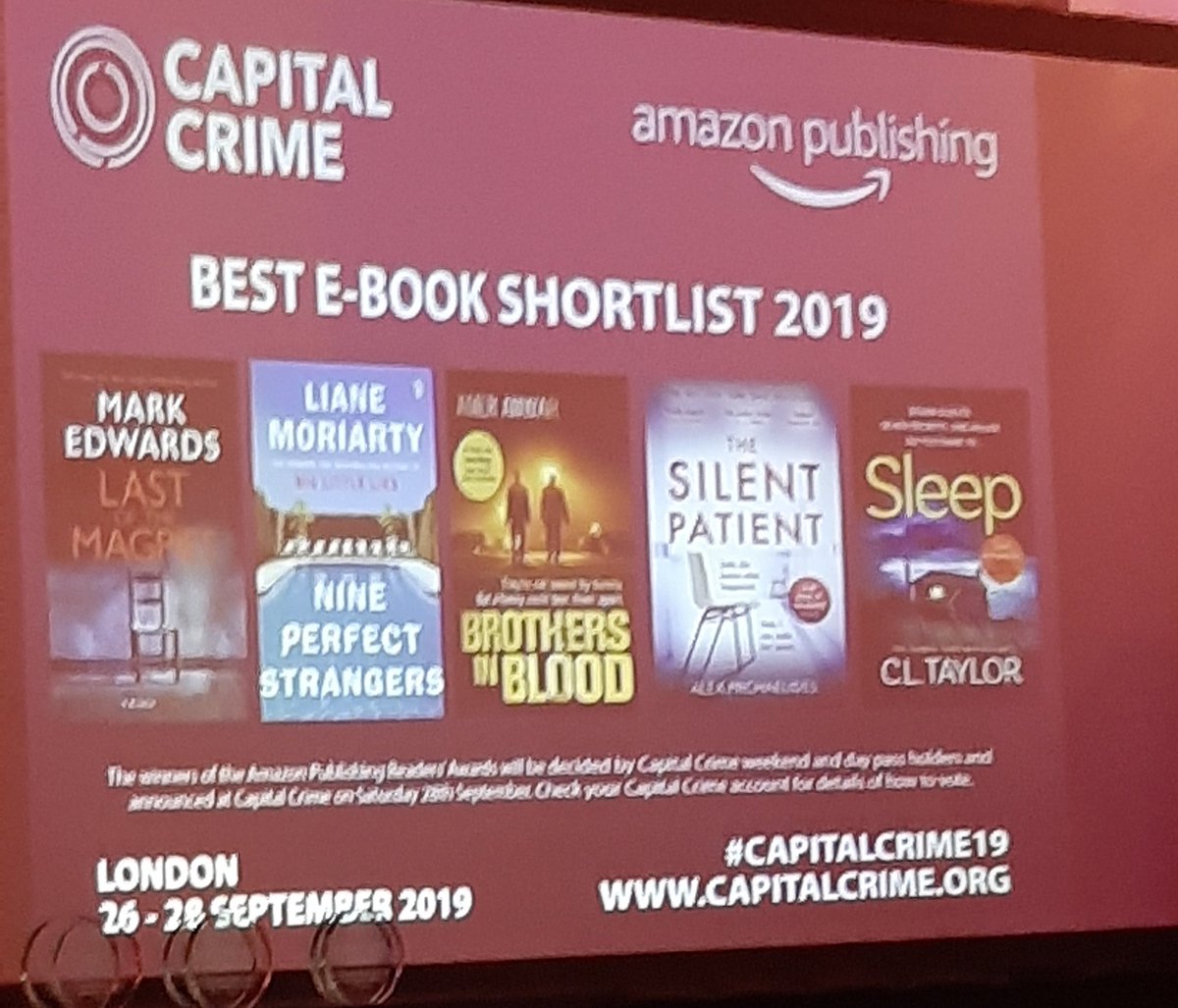 ShazsBookBlog's tweet photo. And the winner of best e-book is @callytaylor for #TheSleep https://t.co/fA0wzJAZVR