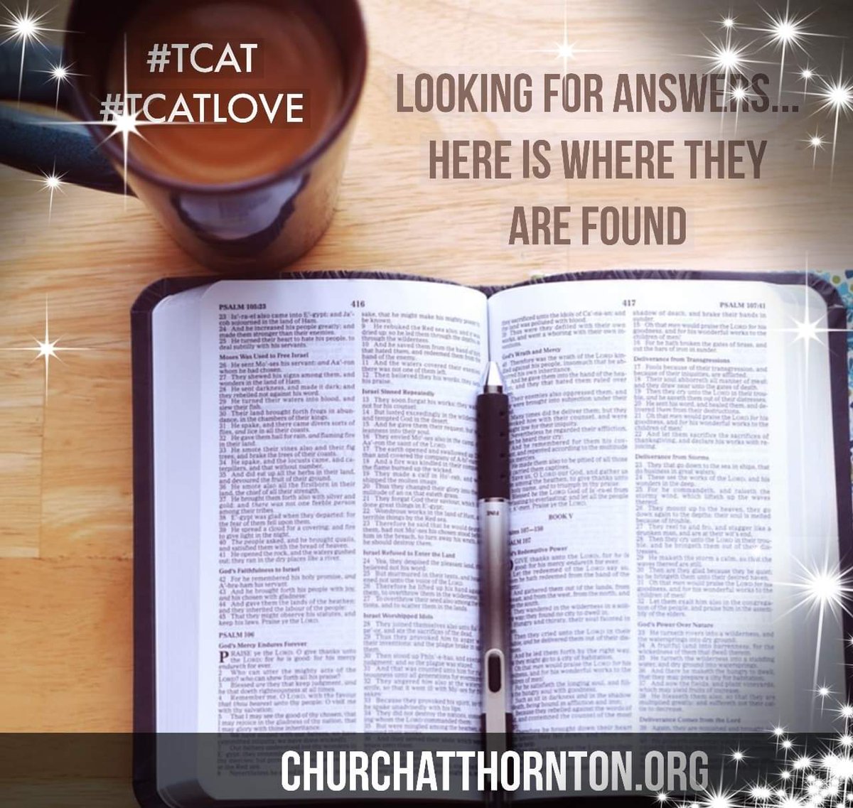 churchthornton's tweet photo. JESUS is the Answer
#TCAT #TCATLOVE https://t.co/zp06xXdzU5