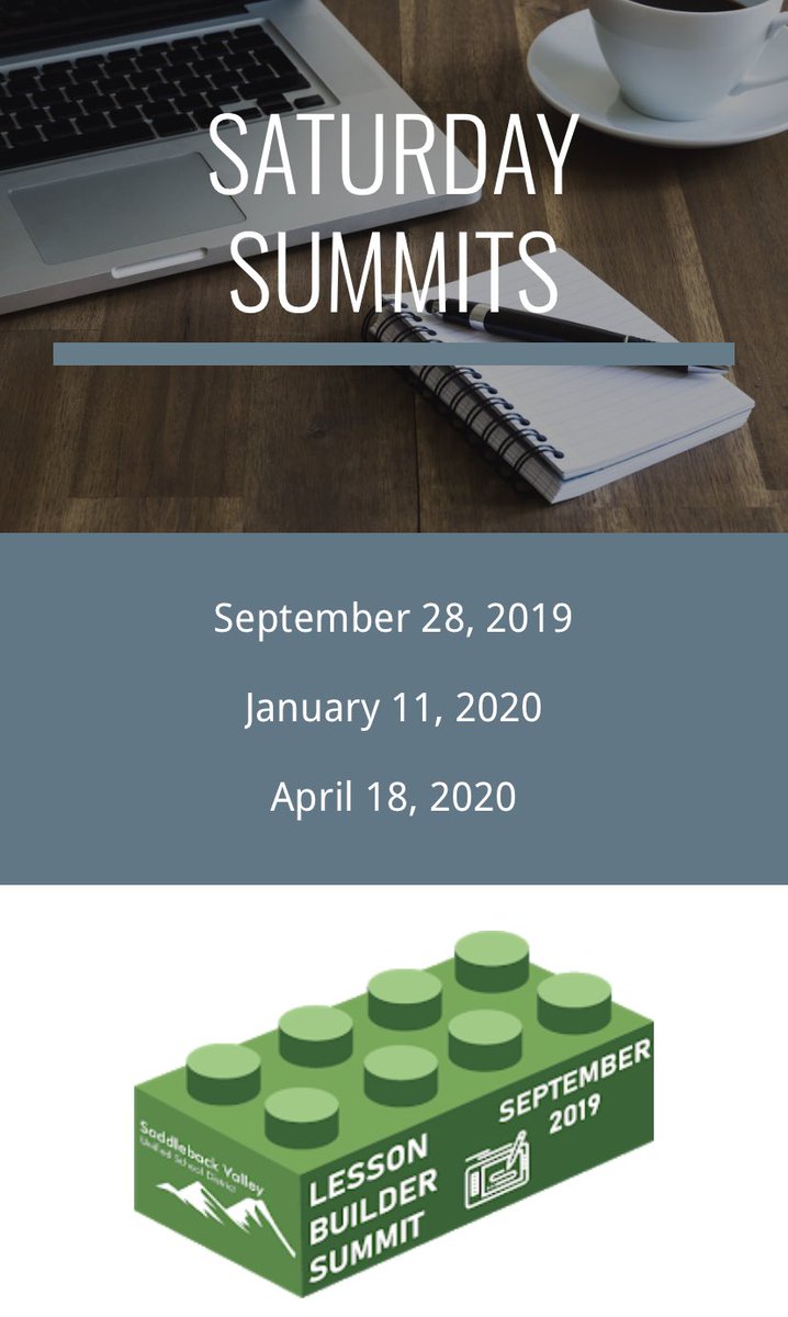 MrsWrobel1's tweet photo. First Saturday Summit of this school year. Lucky me, I got to spend it with our teacher candidate from Fullerton.  @SVUSDedtech @SVUSDSchools @DelCerroElem #wearedelcerro https://t.co/NAfuE6eKZW