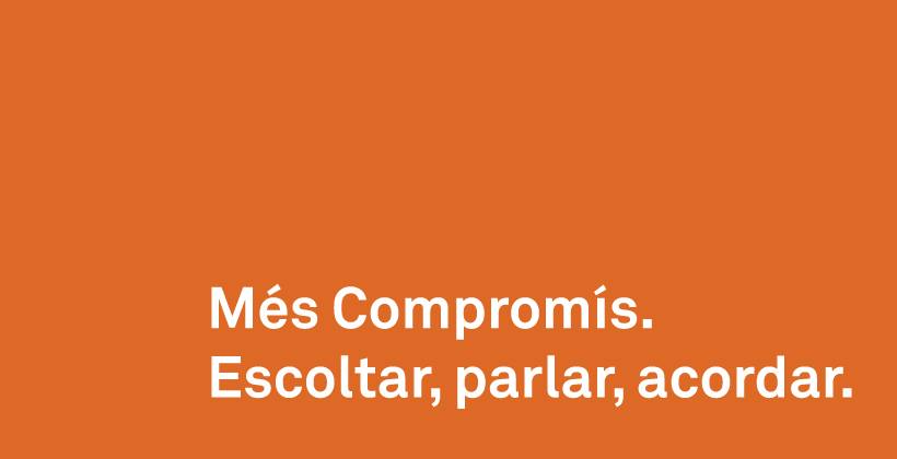 MesCompromis10N's tweet photo. Escoltar, parlar, acordar. Construint futur i progrés. https://t.co/C1VKLt1ovU