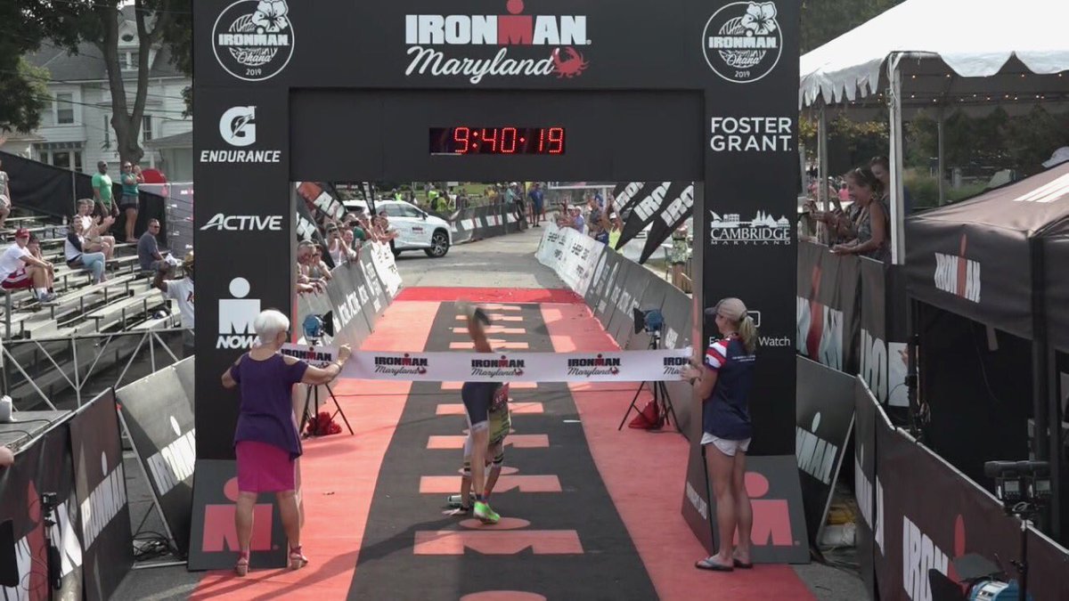 Congrats <a href="/meghanashleyclt/">Meghan</a> <a href="/IRONMANtri/">IRONMAN Triathlon</a> Maryland Champion 🤩9:37:23🤗!!!!! PROUD TWIN!!