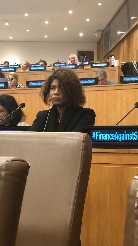 FanmKoreFanm's tweet photo. Notre Presidente, @SabineMartelly a été aux #NationsUnies le vendredi 27 Septembre 2019 pour parler de l'esclavage moderne et du traffic humain... #FanmKoreFanm #SabineMartelly #SMHaiti #Martelly #AFKF #SM #FanmZoreken
https://t.co/zseqSsitdG https://t.co/M0niN0PCLM
