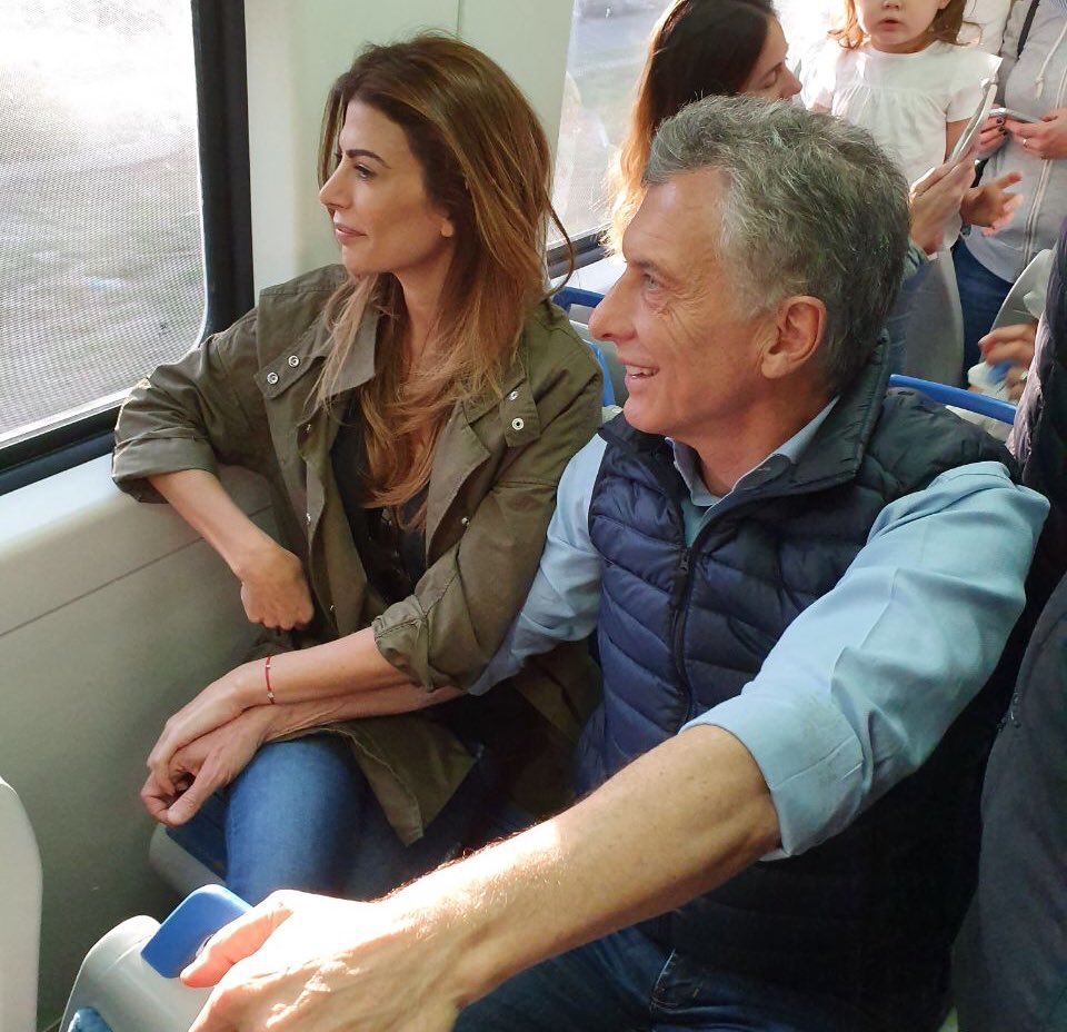 mauriciomacri's tweet photo. Yendo! #YoVoy https://t.co/YBGWoyGblg
