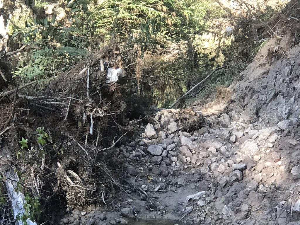 samforhouston's tweet photo. I have been walking drainage area looking for ways to relieve some of our flooding issues. These are some of the things I found. https://t.co/CC5uQnEfVf