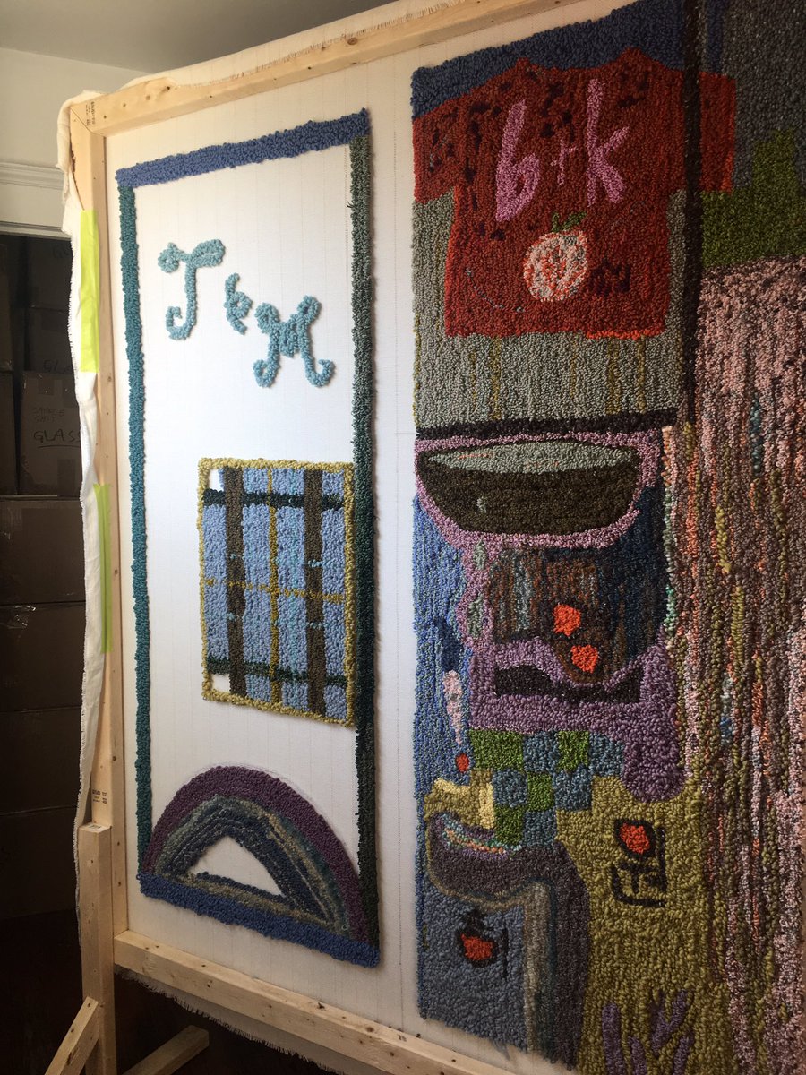 Rug making progress !