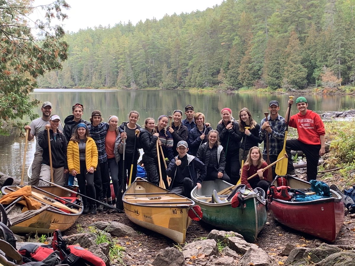 nssenviro's tweet photo. A successful canoe trip through Algonquin Park to the Barron River Canyon and High Falls! #getoutside https://t.co/edk0rEJVyf