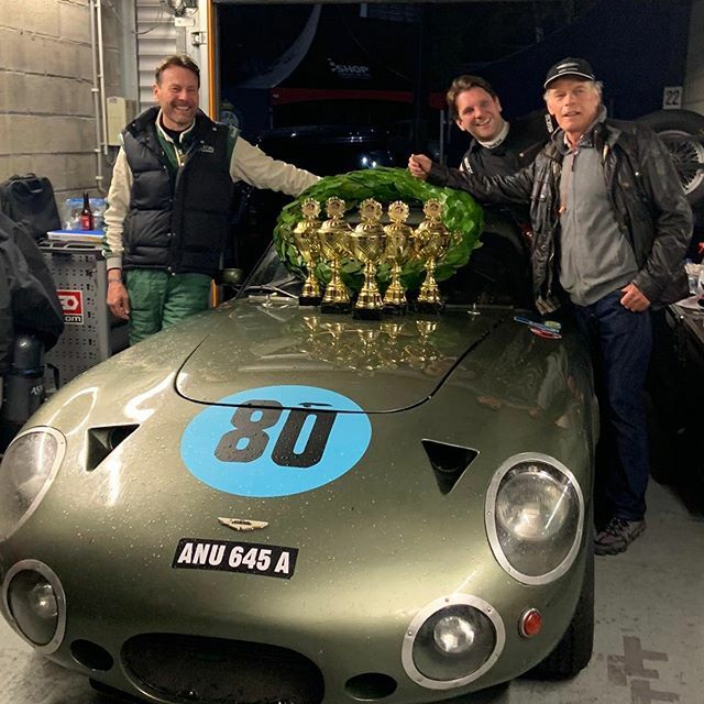 michaelmallock's tweet photo. Class winners and P2 overall, absolutely chuffed, thanks for the super car @astonengineering Now for a beer! #DP214 #spa6hours https://t.co/PoCAX7rEBB https://t.co/jx5EREvZIR
