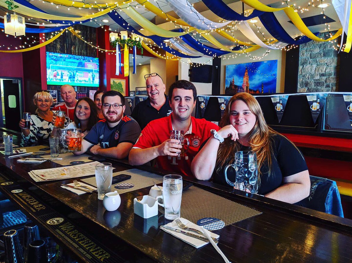 FCBlongislandNY's tweet photo. Now #octoberfestseason Is Official started at @prostgrill as well... thanks for everyone who supported our team today vs @scpaderborn_07 ... #FCBayernUS #miasaneinestarkeinsel #bundesliga #longisland https://t.co/ZbUbWl727a