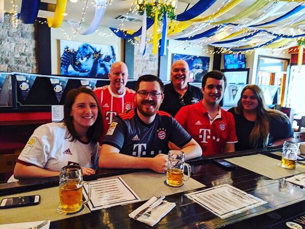 FCBlongislandNY's tweet photo. Now #octoberfestseason Is Official started at @prostgrill as well... thanks for everyone who supported our team today vs @scpaderborn_07 ... #FCBayernUS #miasaneinestarkeinsel #bundesliga #longisland https://t.co/ZbUbWl727a