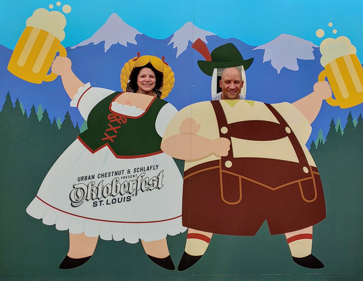 Having a hoppy good time in St. Louis! #oktoberfeststl