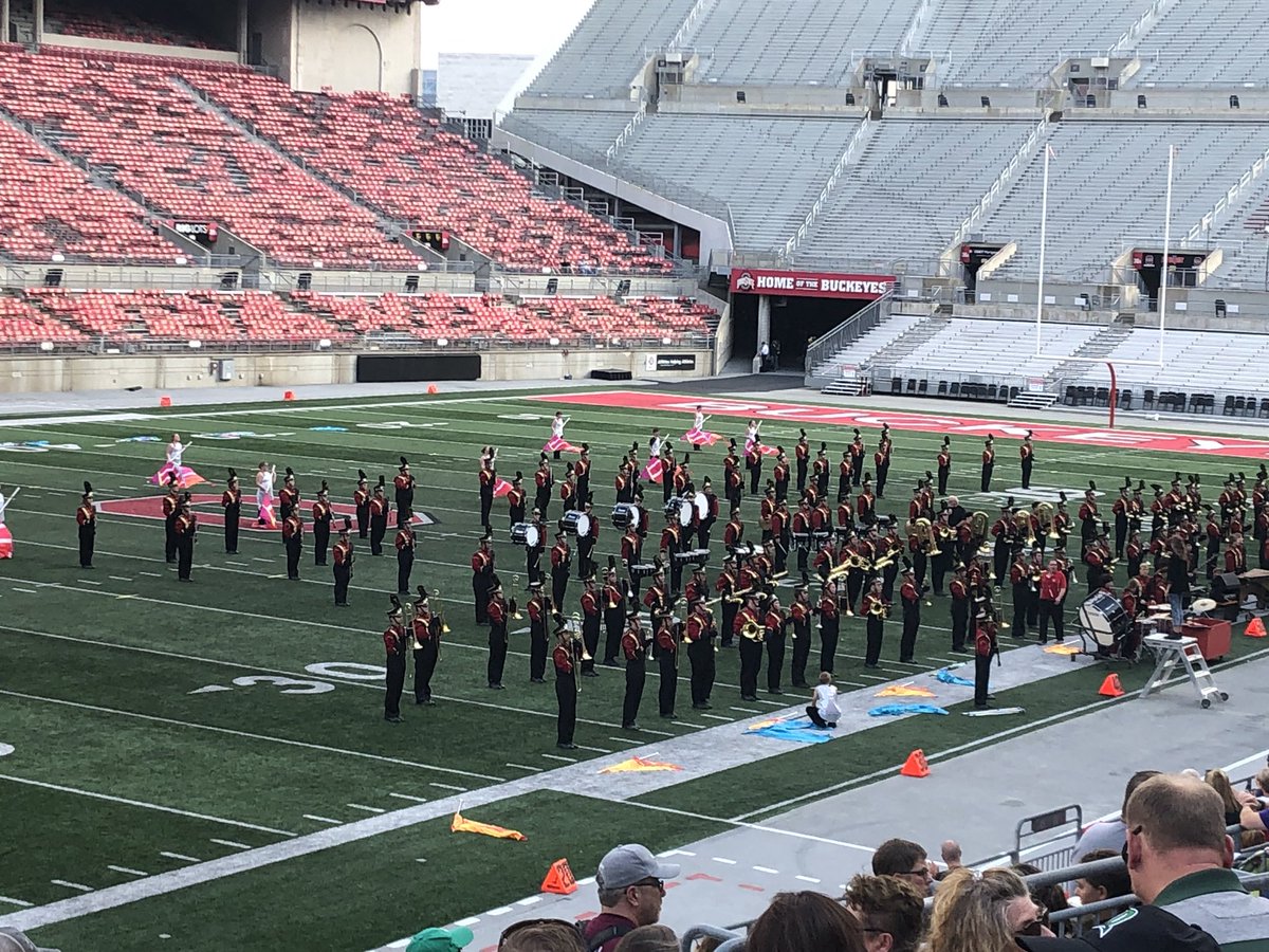 Great job at OSU Buckeye Invitational, Marching Golden Eagles #inspireandguide