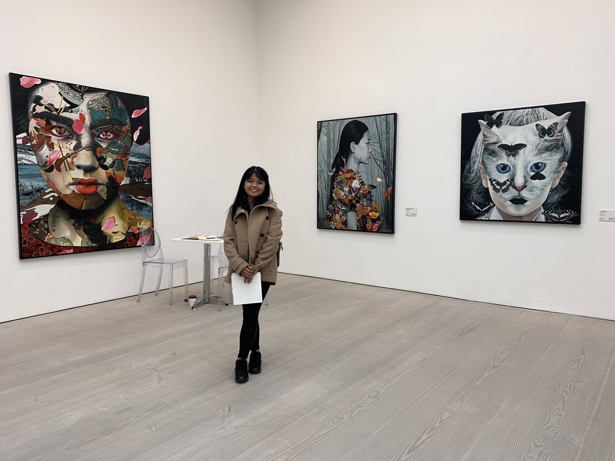 sjvelz's tweet photo. I flew to #London to see the work of #Filipino #Contemporary #Artist Andres #Barrioquinto at @saatchi_gallery #sloanesquare today. Only one #painting left unsold. Tired but happy. It was a long day. #start2019 https://t.co/B7pKgZV90T