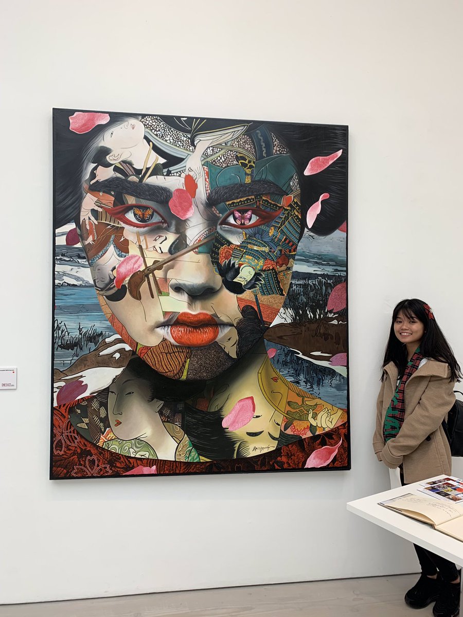 sjvelz's tweet photo. I flew to #London to see the work of #Filipino #Contemporary #Artist Andres #Barrioquinto at @saatchi_gallery #sloanesquare today. Only one #painting left unsold. Tired but happy. It was a long day. #start2019 https://t.co/B7pKgZV90T