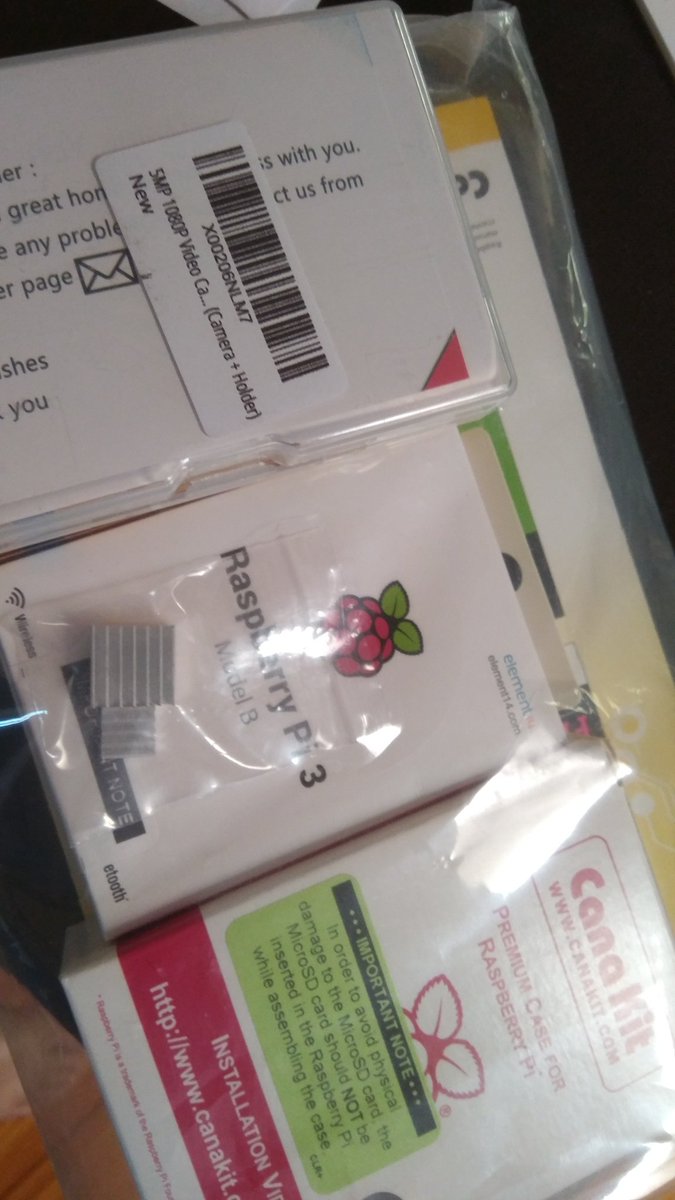 Plas3D's tweet image. Just arrived.  Do i have to say what is this for? Ready to.....🐙print 😉😂😂 #plas3d #octoprint #RaspberryPi