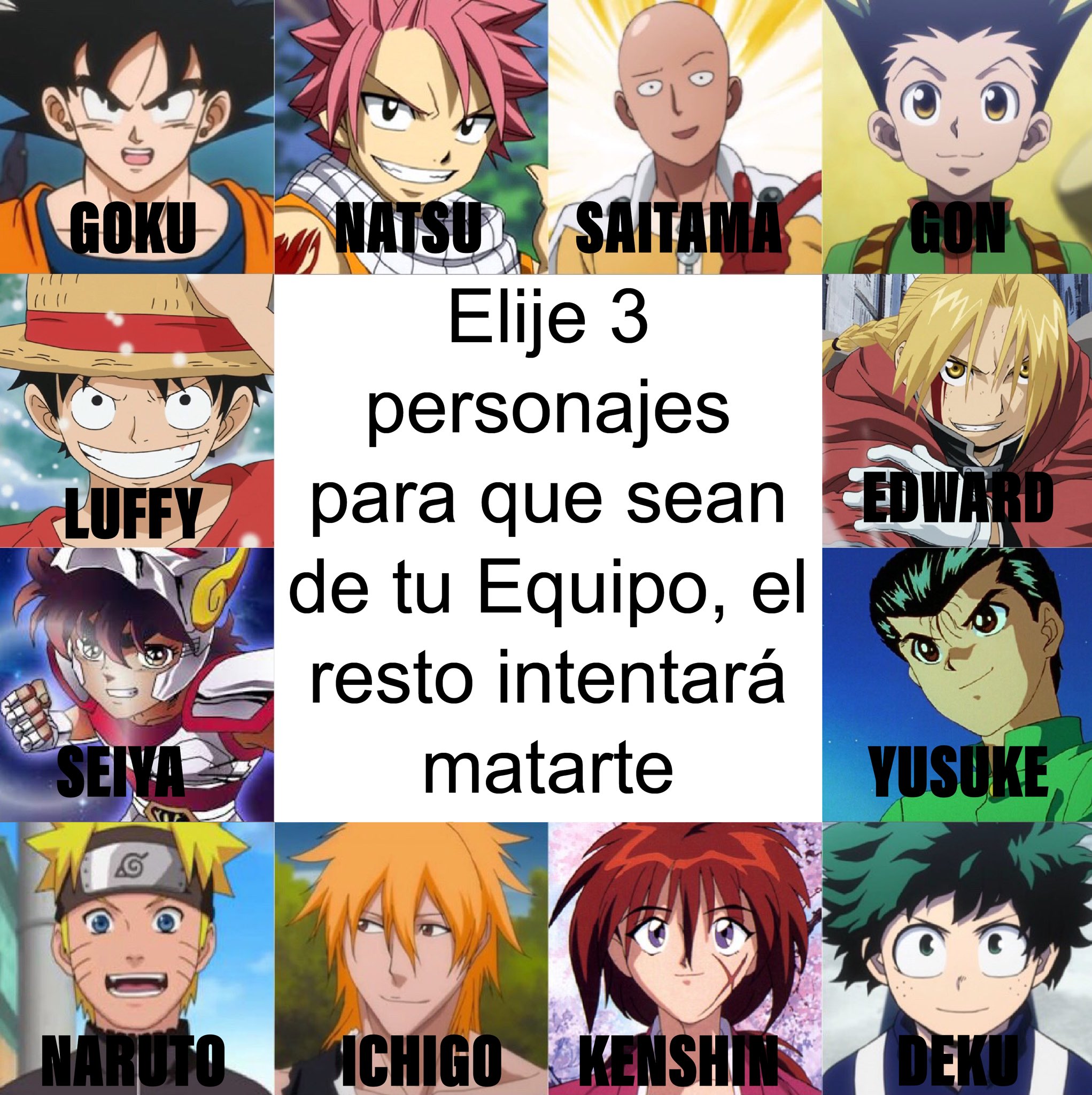 Este é o motivo pelo qual Goku, Naruto, Luffy e outros personagens