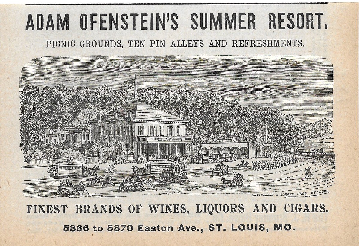 STLMediaHistory's tweet photo. @SteveTempleton @DougVaughn_KMOV Last time it was this hot on this date we were hanging out at Ofenstein’s Summer Resort playing ten pins and smoking cigars... 
From our #STLPrint archives #historyfound #STLMade https://t.co/6u2VHtzsXh