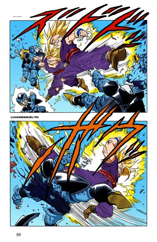 Lovely Ssj2 Gohan Vs Cell Jr Manga - quotes about love