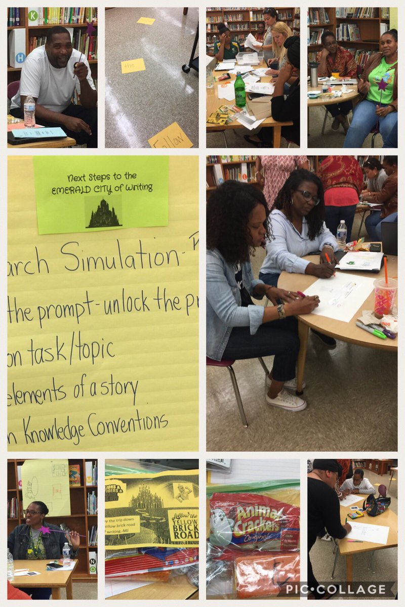 MJ_71121's tweet photo. We followed the Yellow Brick Road at FTE into writing during PD! Thanks @PGCPSK5RELA for the theme! Easing on down the road to Analyzing Writing and Scoring!!@PrincipalGaston @Ms_AC_Conwell https://t.co/jATVWK6Uq4
