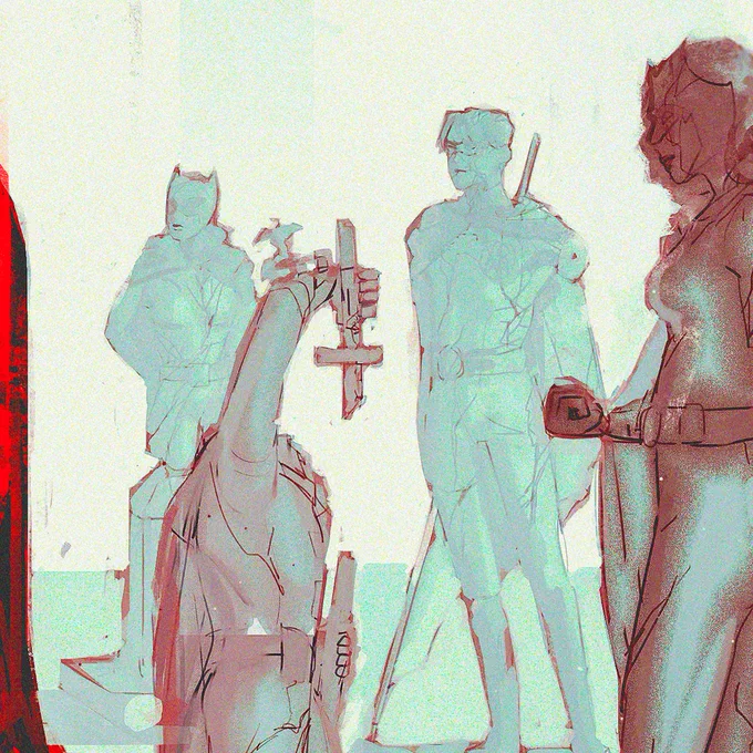 + Close up &amp; some wip 

#Batfam 