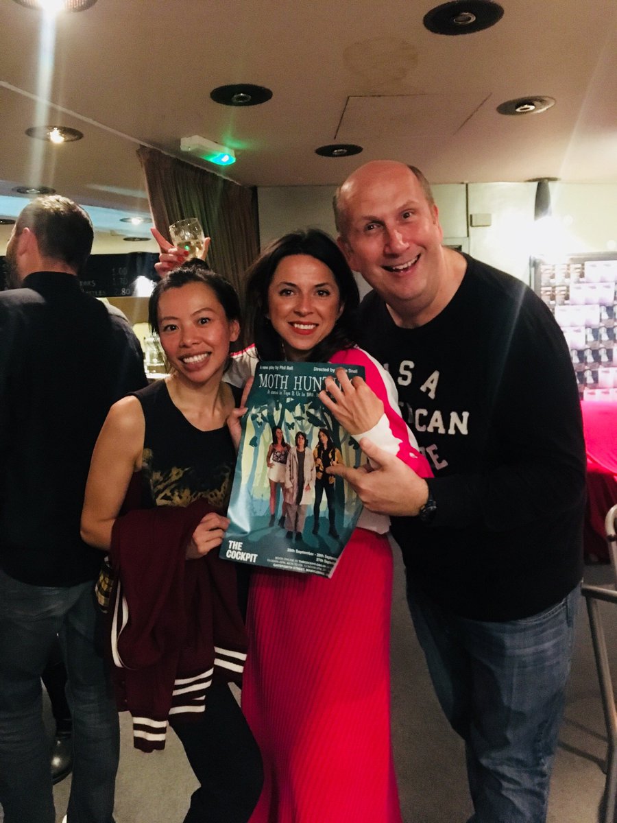 ZoeCareyWilliam's tweet photo. @KatMcGarr bringing her wonderful sass to Sue in #MothHunting @BuddingRoseProd 👏
And lovely catch-up with @mixingnetworks famalam https://t.co/vd8tM5Yo0j