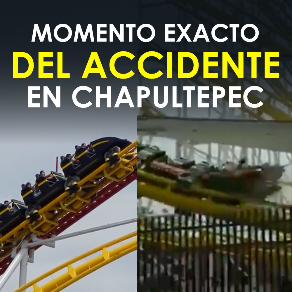 NoticiasDoff's tweet photo. #News #México
La montaña rusa 'Quimera', instalada en la Feria de Chapultepec, CDMX, SE DESCARRILÓ, dejando a 2 muertos y otros más heridos la tarde de este sábado 28 de septiembre.
https://t.co/Ir5sJvGgTI

José José, Bacardí, Chabelo, Vicente, Camilo Sesto, https://t.co/JxTcLTqhuP