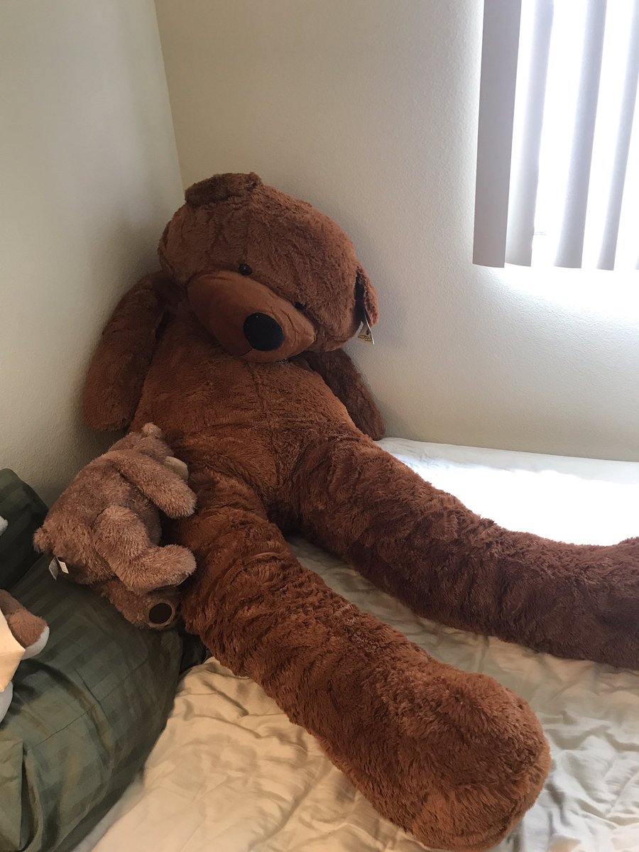 weird teddy bear