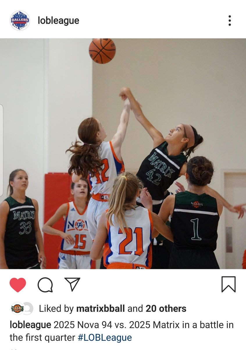 Matrix2025Black's tweet photo. Loving the great competition this fall in @thepybl League of Ballers! 🏀 https://t.co/o9yYcYA6se