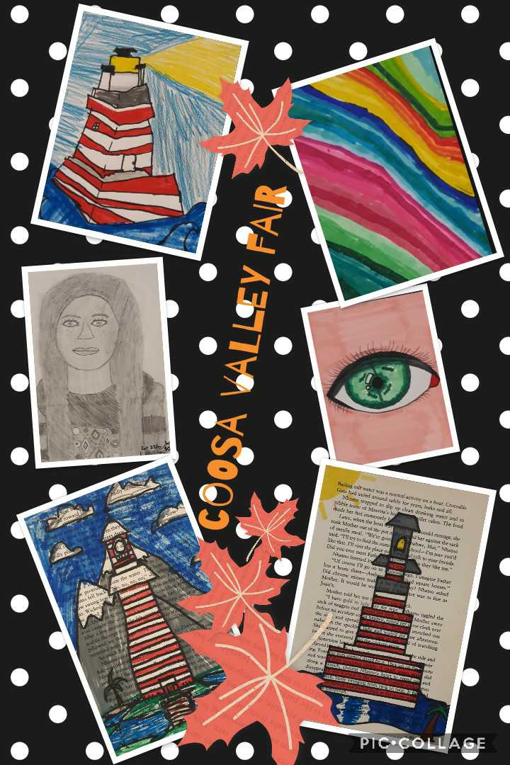 Ready for the Coosa Valley Fair?  Just a small sampling of our <a href="/PESDragons/">Pepperell Elementary</a> artwork on display next week. <a href="/teripendley/">Sa$quatch</a>