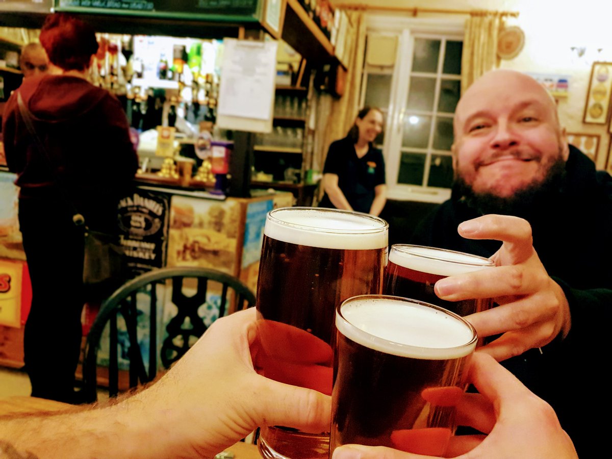 beeryeti's tweet photo. Lovin' The Weighbridge in #Alvechurch 😜👍🍻 Cracking pub with some awesome brews on #cask, @MilestoneBrewi1
Crusader was a winner for us! #CaskAleWeek2019 #beeroclock https://t.co/ephBgQ4bZj
