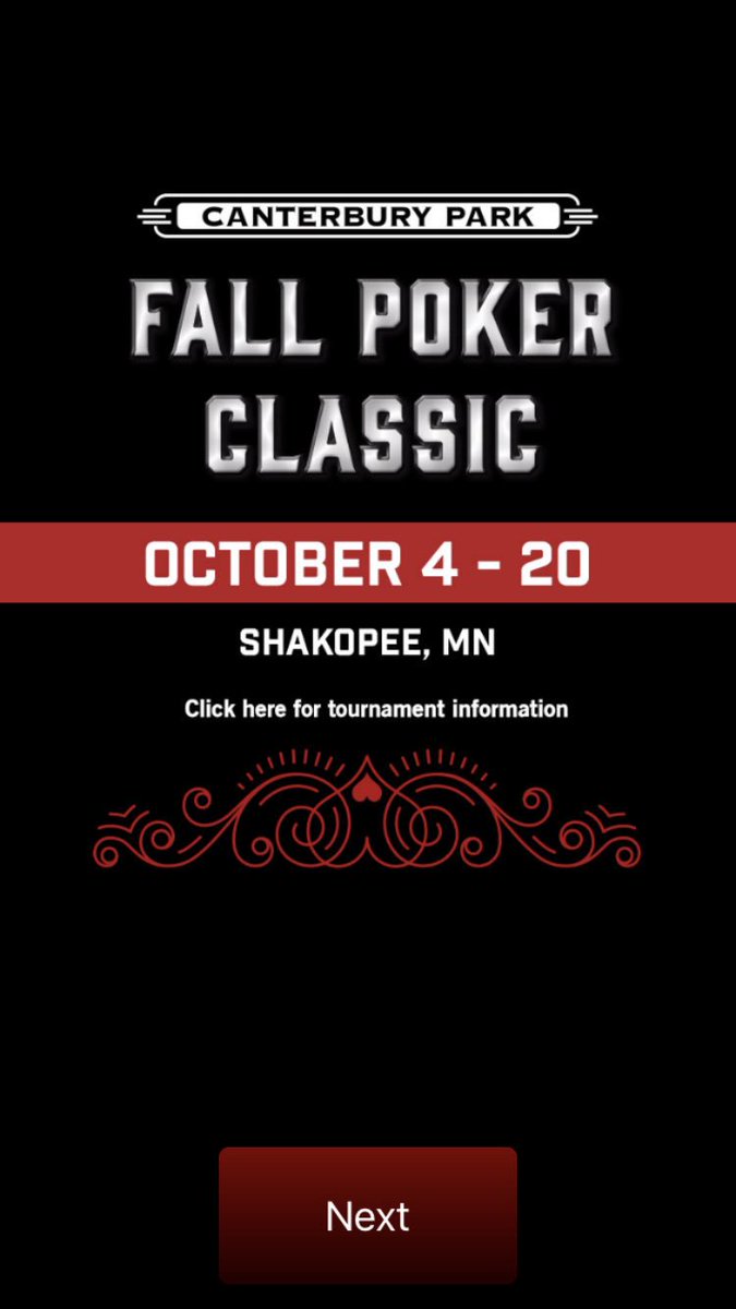 salguodmai's tweet photo. First time Iβve logged into @BravoPokerLive and saw a @CanterburyCards advertisement. #FallPokerClassic https://t.co/l8gk3Dn2bL