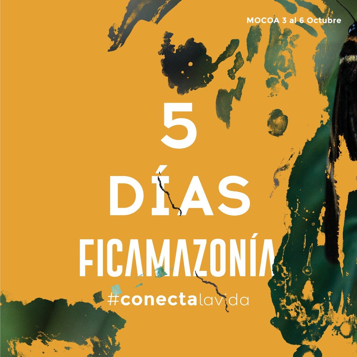 ficamazonia's tweet image. #Ficamazonía 2019 Cada vez más cerca. ¿Ya tienes tu acreditación? Ingresa a ficamazonia.com y crea tu acreditación. #Ticketcode #conectalavida #festival #cine #ambiente #internacional #Amazonía.