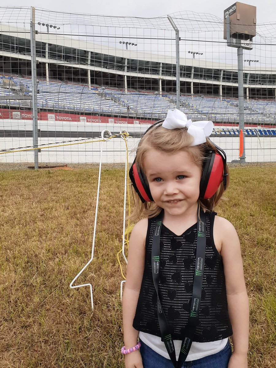 Best part of the day was when the King (Richard  Petty) rode by an waved at us on our way back to the infield tunnel.   <a href="/RPMotorsports/">PettyGMS</a> <a href="/CLTMotorSpdwy/">Charlotte Motor Speedway</a>
